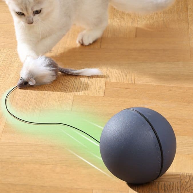 猫グッズ 運動不足解消グッズ 夢中になる猫用知能玉 遊びながら運動促進