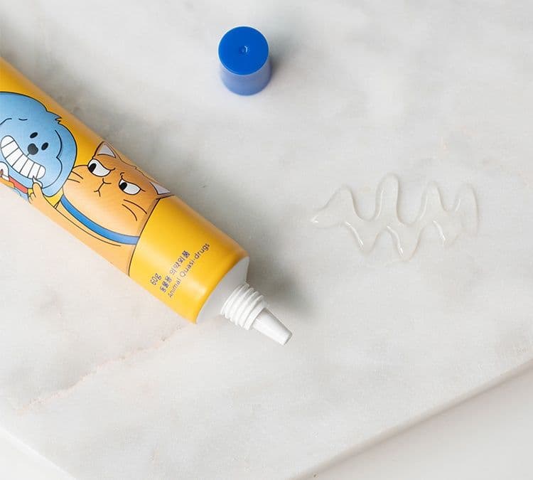 猫グッズ 歯磨きグッズ かわいい動物歯みがきジェル