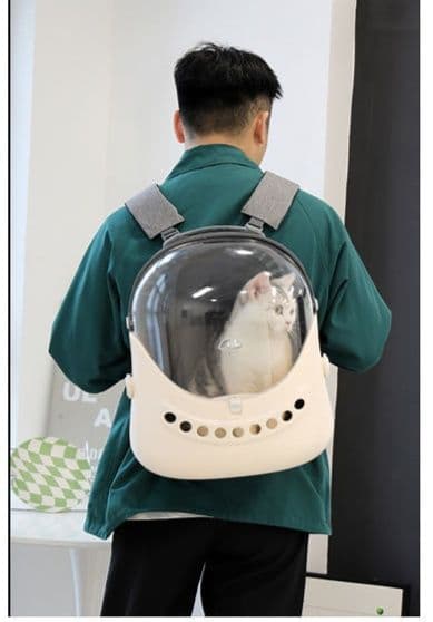 猫グッズ 防災グッズ 宇宙飛行士ペット避難キャリー