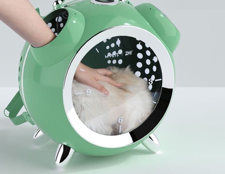 猫グッズ 防災グッズ 災害時も安心！おしゃれ携帯猫避難キャリー