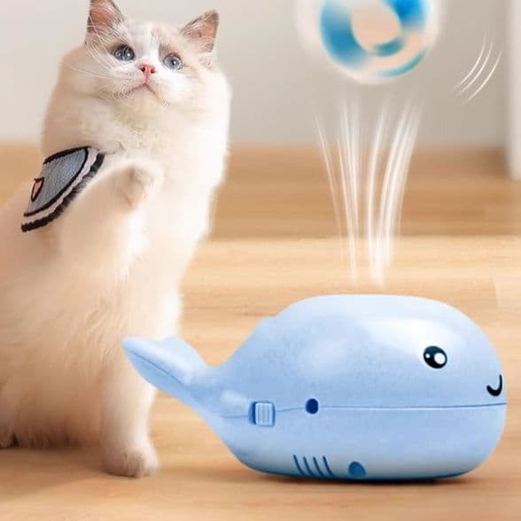 猫グッズ くじらくん浮遊ボール