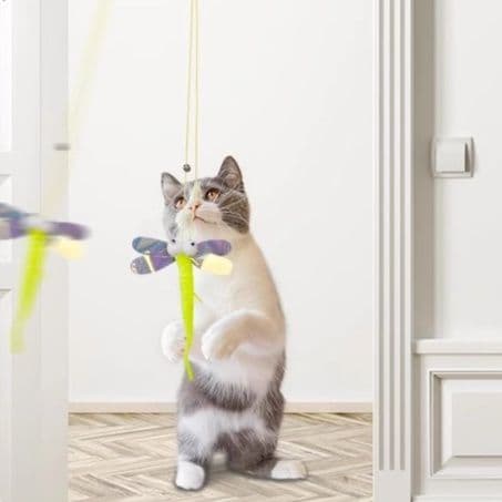 猫グッズ ぶらぶらモビール 猫の遊び天国