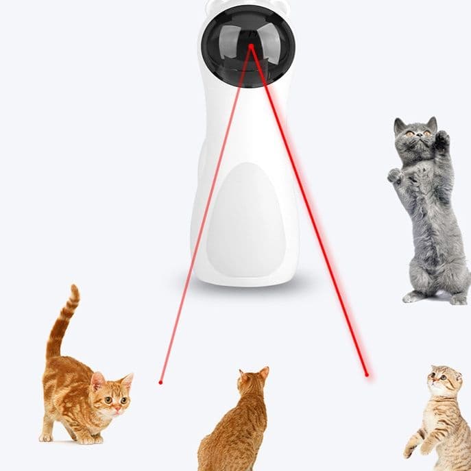 猫グッズ 自動回転レーザー猫じゃらし