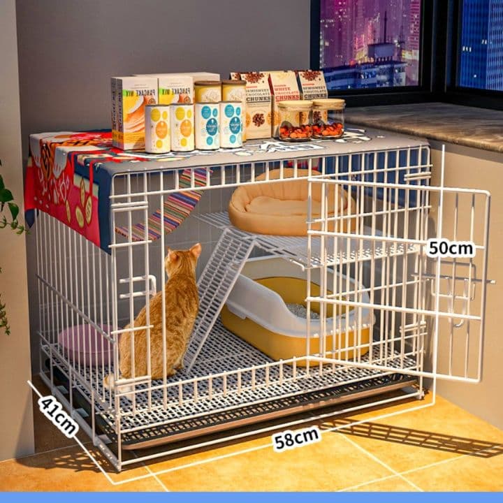 猫グッズ 猫ちゃん避難用ケージハウス