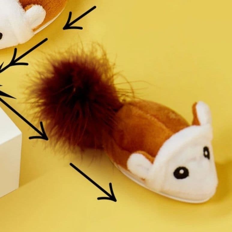 猫グッズ 運動不足解消グッズ 猫用電動ネズミおもちゃ 運動不足解消グッズ 2色選択