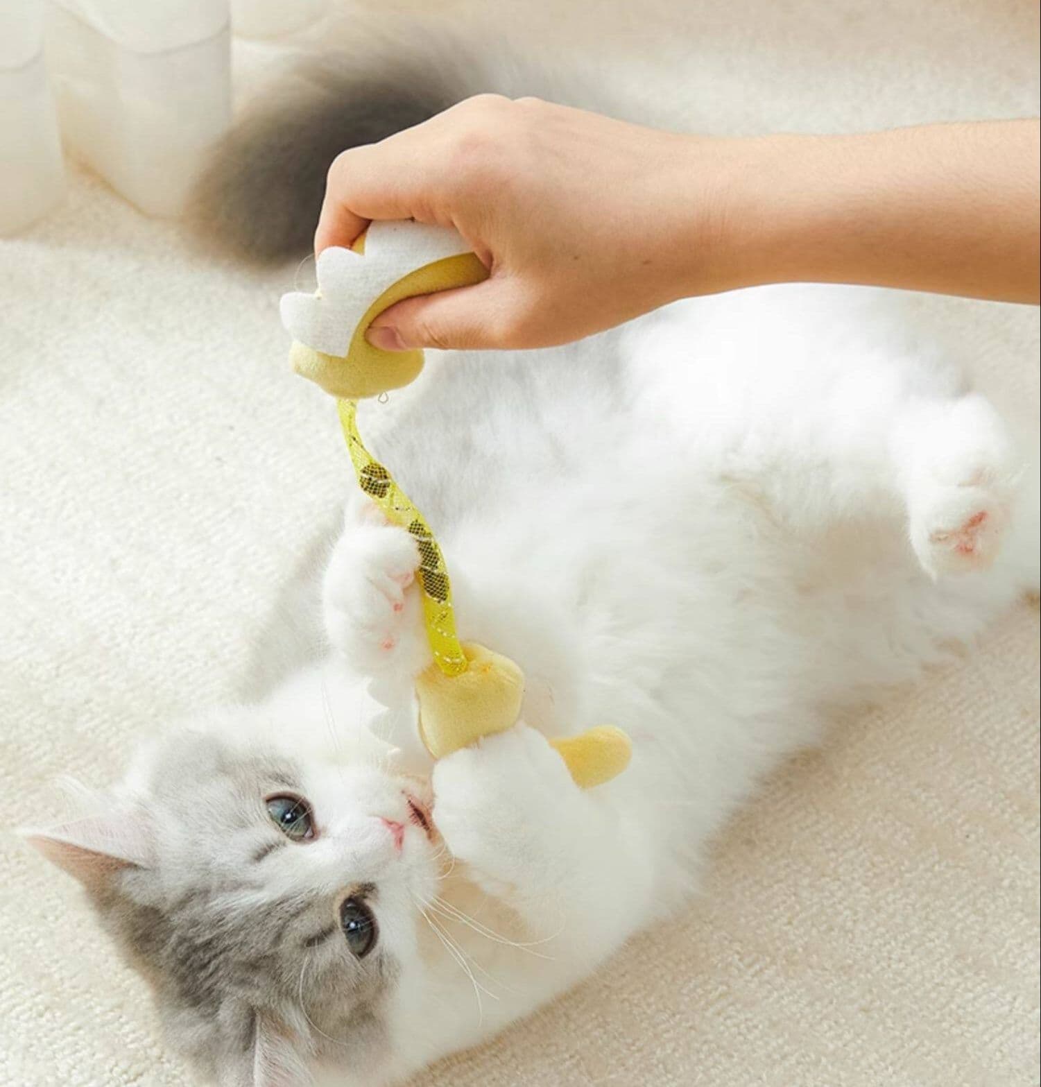 猫グッズ 恐竜デザイン音が鳴る噛むおもちゃ