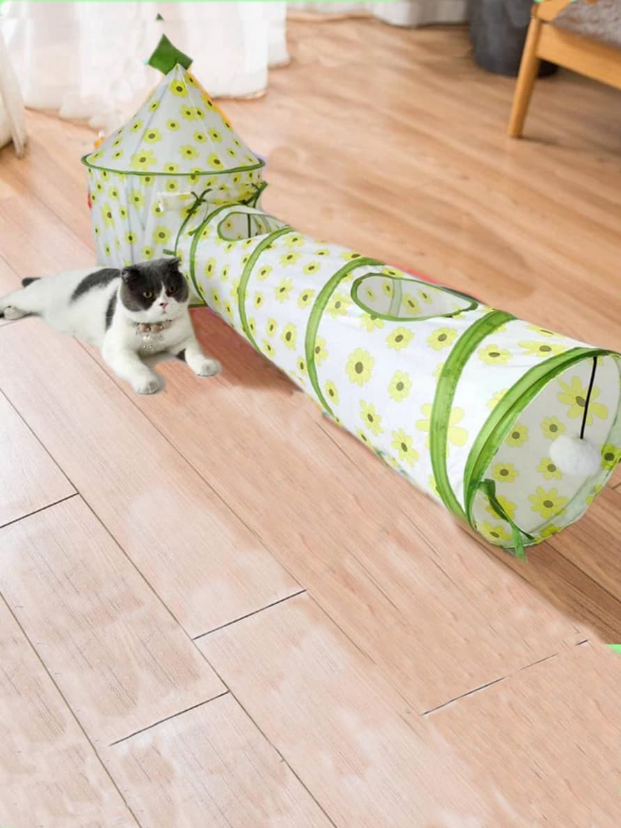 猫グッズ ねこトンネルハウス 冒険セット