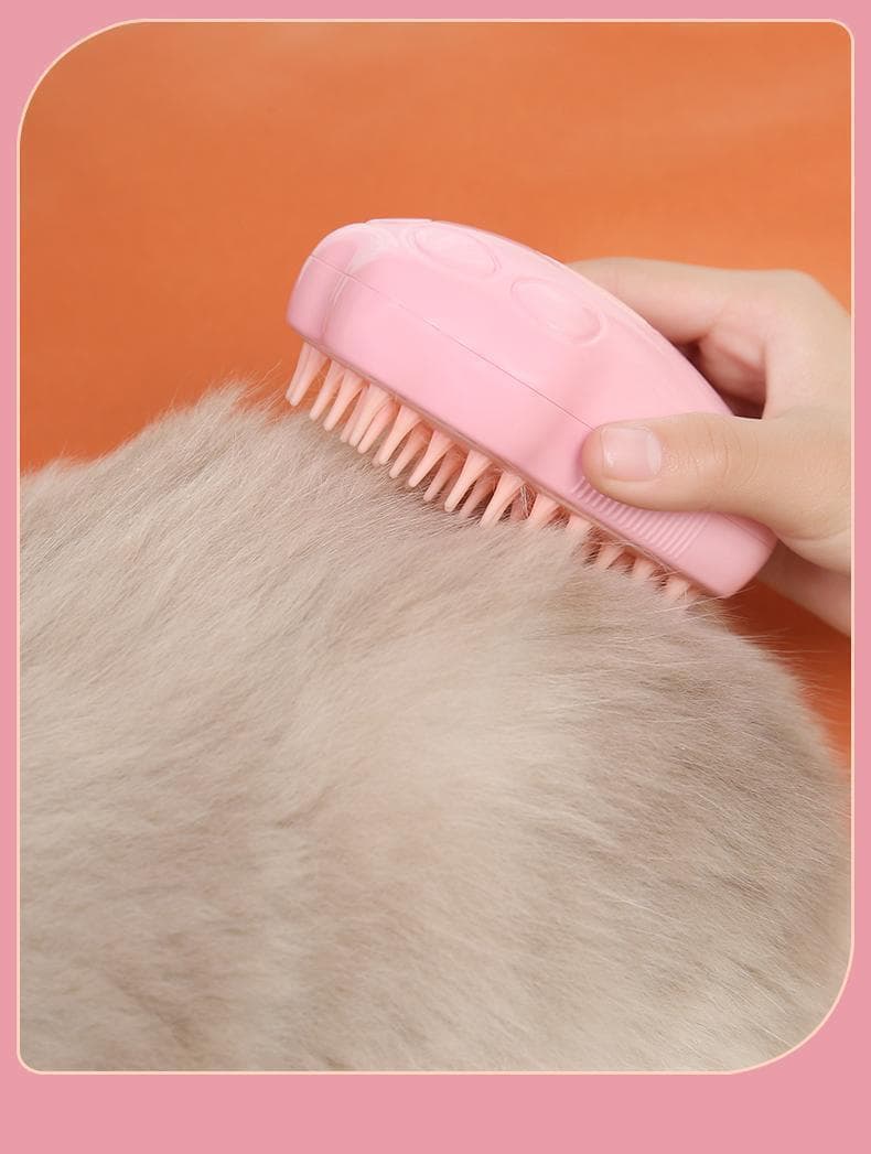 猫グッズ 猫の肉球ブラシ 抜け毛すっきり洗浄器