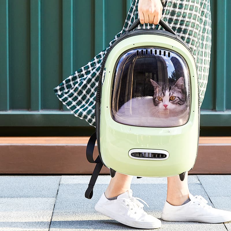 猫グッズ 防災グッズ 宇宙船キャリー 防災ペット避難バッグ