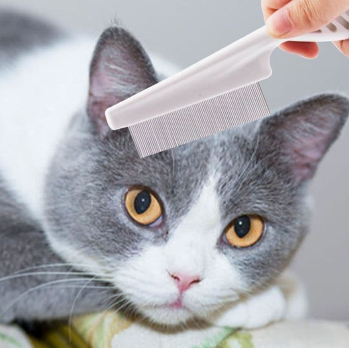 猫グッズ 抜け毛対策グッズ ねこの毛づくろい専用ダブルコーム