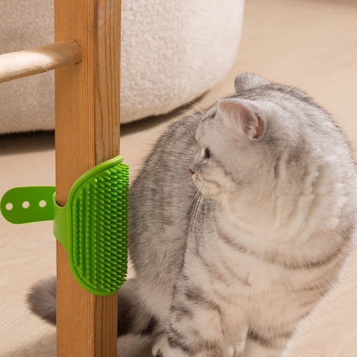 猫グッズ もふもふキャッチャーブラシ
